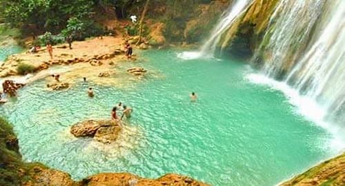 Passeio Samaná 12 piscina-cachoeira-limon